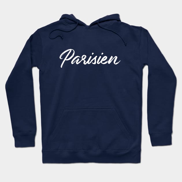 Parisien Slogan Hoodie by TeeTime